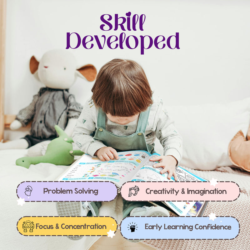365 Space Activity Book for Kids – Mazes, Puzzles, and Memory Learning Books (Age 3+ Years)