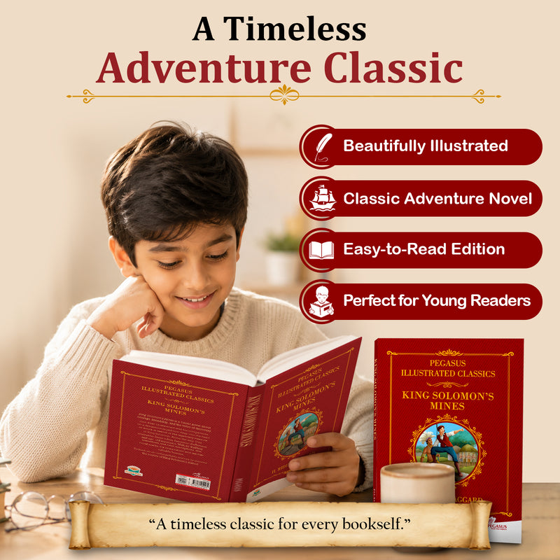 King Solomon’s Mines – Read & Shine | Pegasus Illustrated Classics