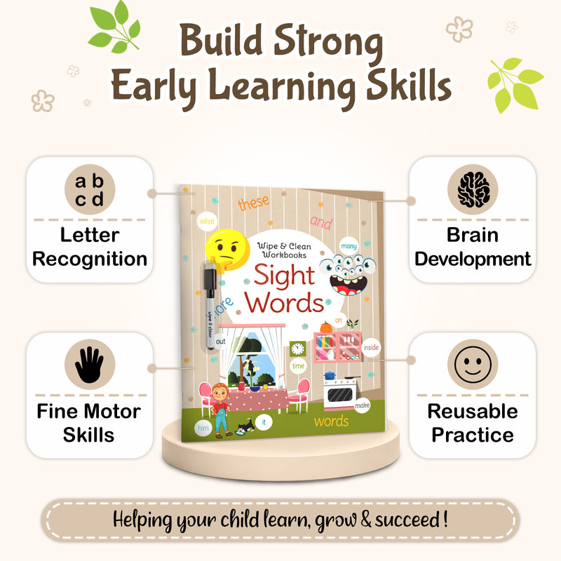 Sight Words - Wipe & Clean Workbook