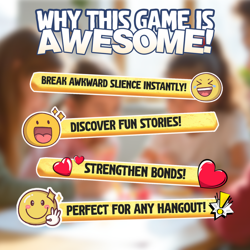 Fries with Friends Growing Talks - Fun Conversation Stick Game For Kids, Teens, and Adults (Age 10-13 Years)