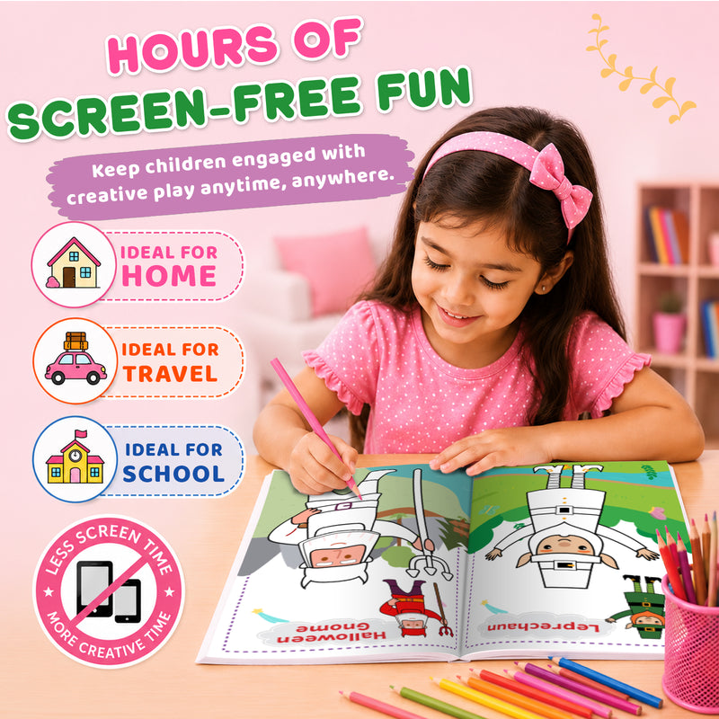 Super Jumbo Colouring Book (Magical Creature)