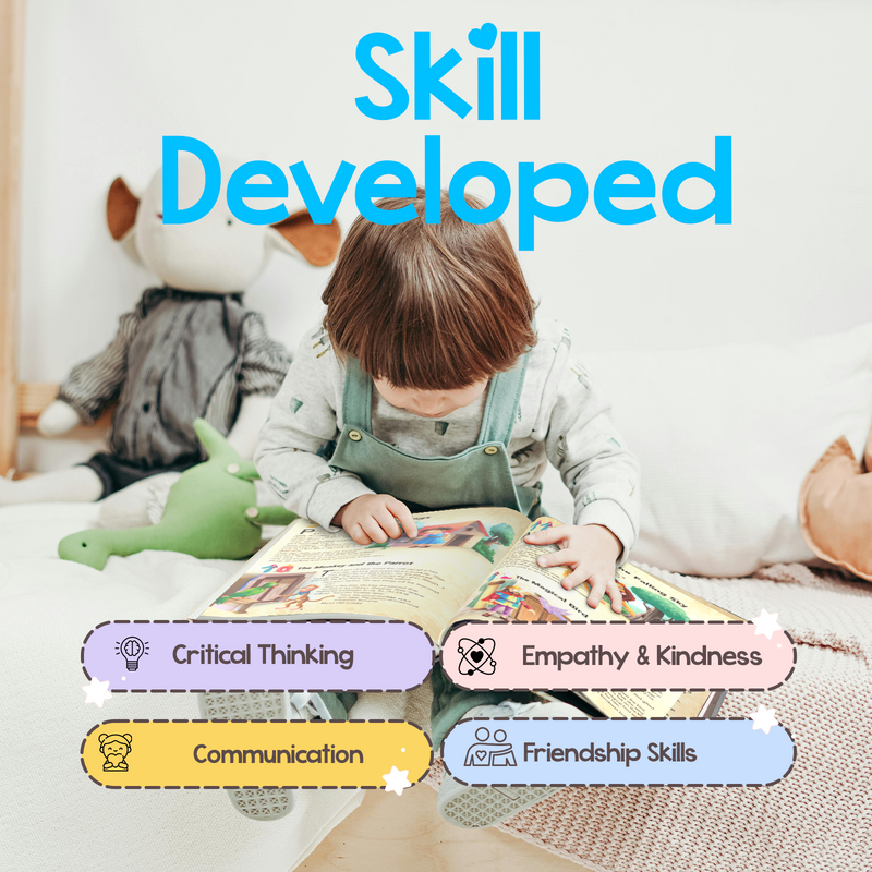 199 Moral Stories for Kids | Storyica Classic Moral & Value Based Tales (Age 2+ Years)