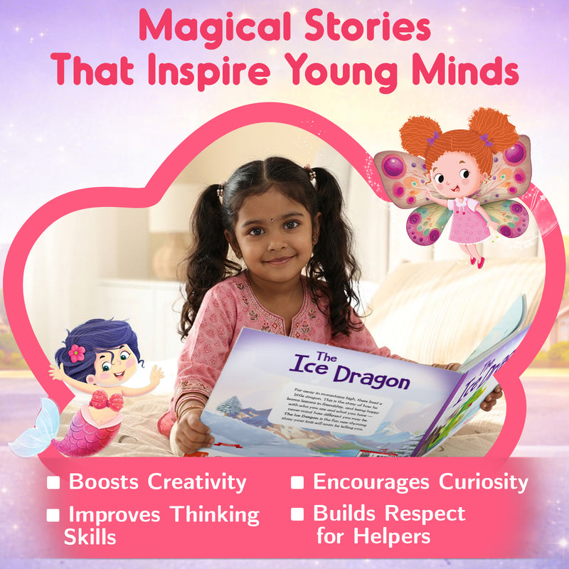 Magical World Story Books for Kids – Fairy Tales Bedtime Story & Early Reading Book (Ages 2+)