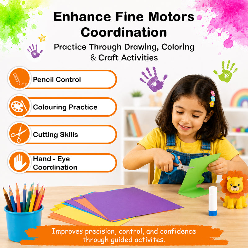 Art and Craft Activity Book - 4