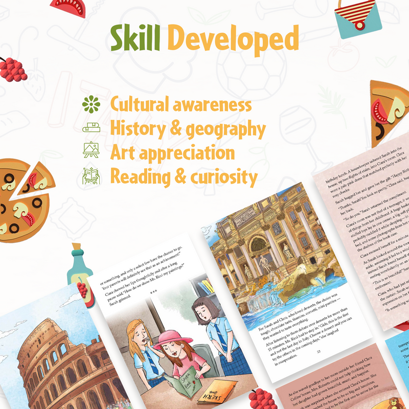The Globetrotters: Made in Italy – Kids Travel Story Book on Italian Culture (Age 6+ Years)