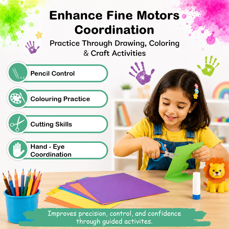 Art and Craft Activity Book - 3