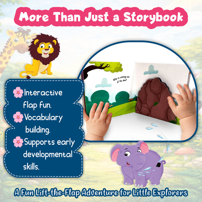 Peekaboo! Forest – Interactive Early Learning & Fun Animal Adventures Book for Toddlers (Ages 1+)