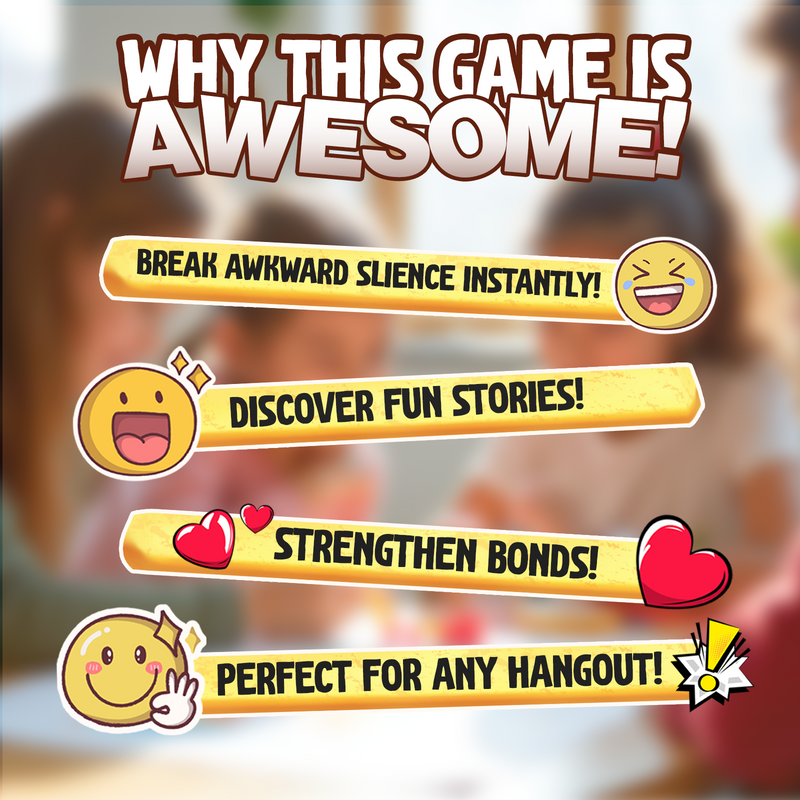Fries with Friends Junior Talks - Fun Conversation Stick Game For Kids, and Teens(Age 7-10 Years)