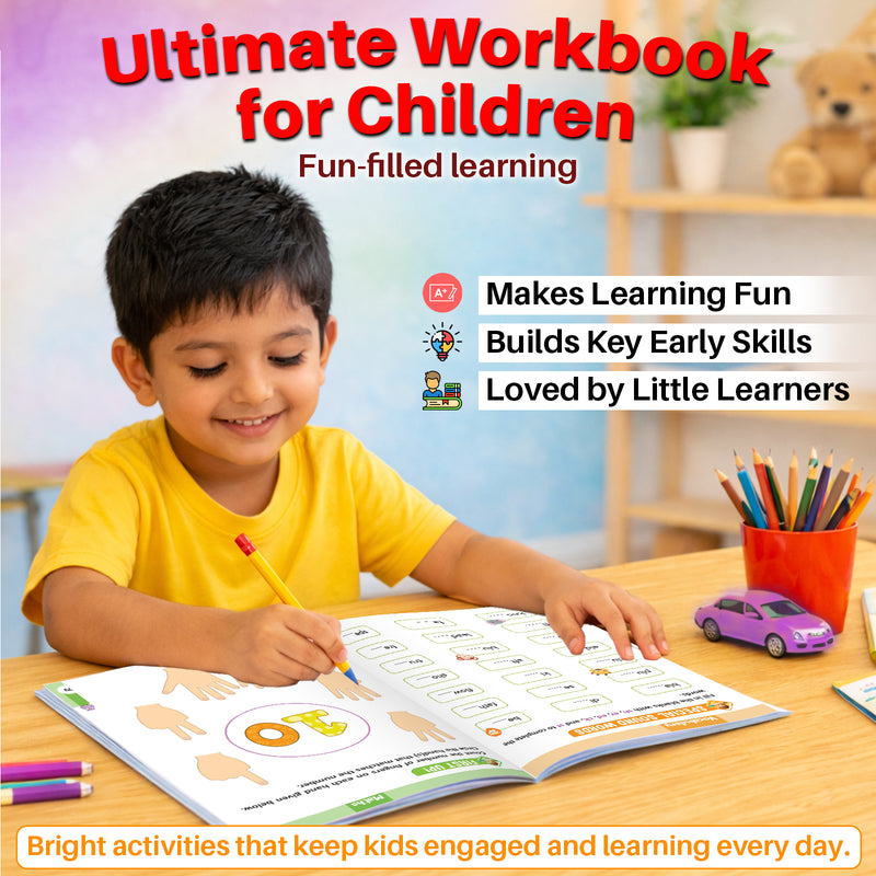 The Ultimate Workbook for Children: C – Early Learning & Educational Book for Kids (Age 3+ Years)