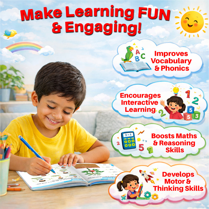 The Ultimate Workbook for Children: A – Early Learning & Educational Book for Kids (Age 3+ Years)