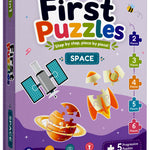 5-in-1 First Puzzles Space for Toddlers and Kids (Age 2+ Years) Jigsaw Puzzle Set | Fun Memory Games and Creative Activity