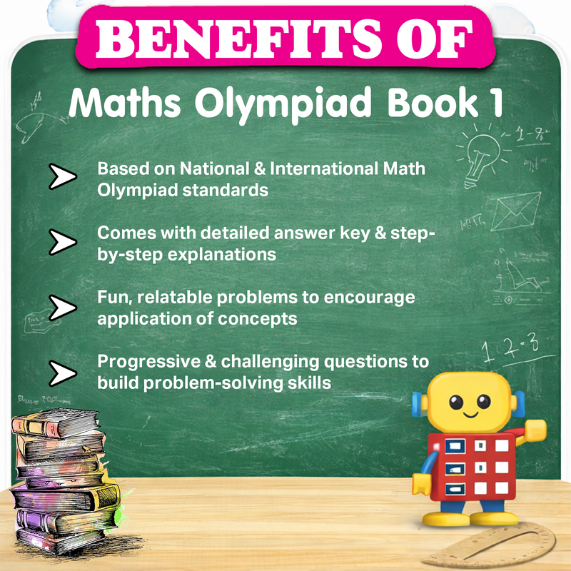 Maths Olympiad Workbook 2 | Practice Activity Book with Step-by-Step Solutions (Age 5+ Years)