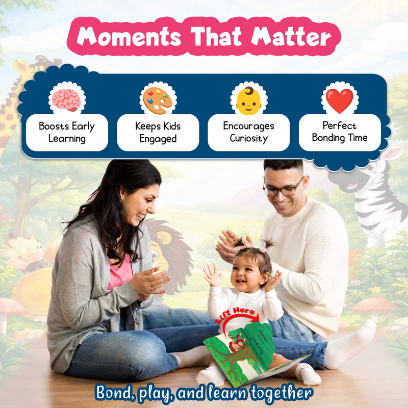 Peekaboo! Forest – Interactive Early Learning & Fun Animal Adventures Book for Toddlers (Ages 1+)