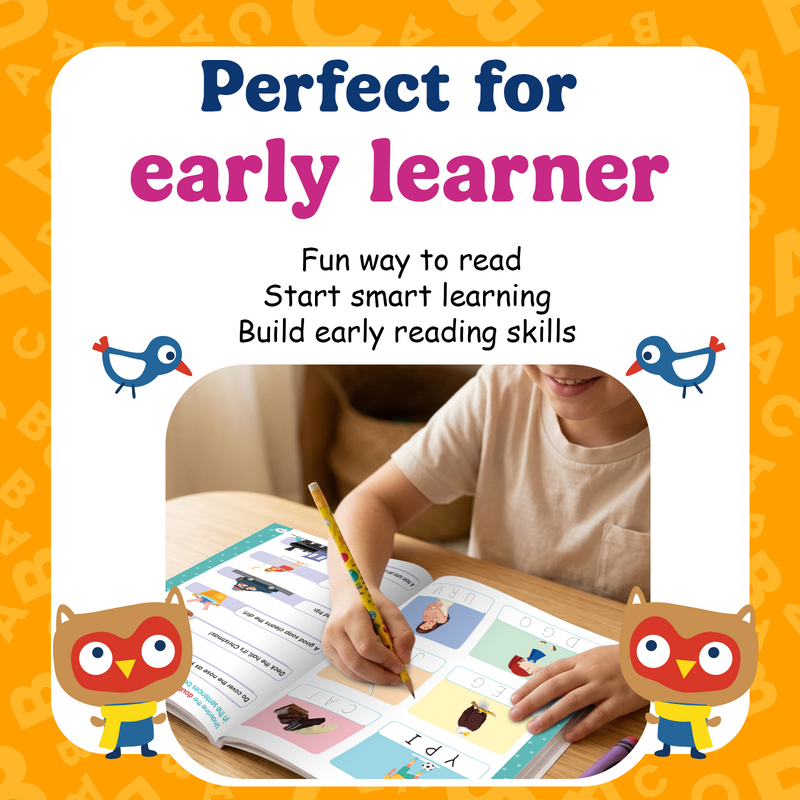 My Ultimate Phonics Letters and Word Sounds for Kids – Alphabet Sounds & Reading Book  (Age 3+ Years)