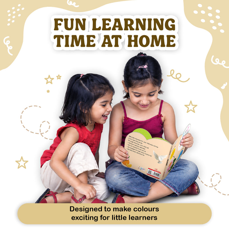 A to Z Learning Colours Board Book for Kids –Colour Picture Early Learning (Age 1+ Years)