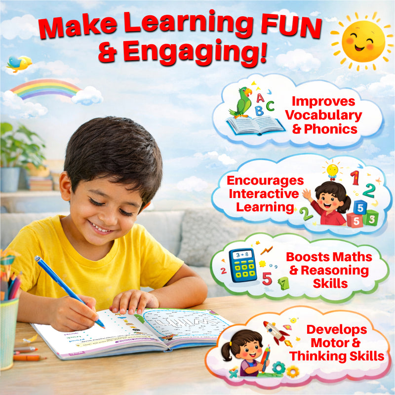 The Ultimate Workbook for Children: 1 – Early Learning & Educational Book for Kids (Age 3+ Years)