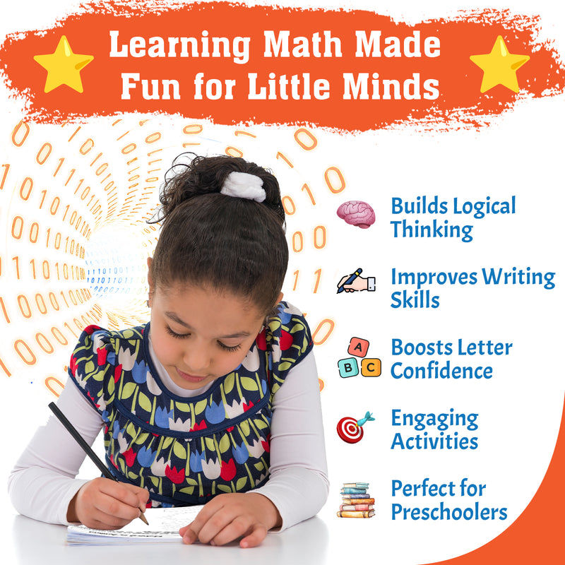 My First English Workbook 1 for Kids – 191 Fun Activities for Letters & Early Learning  (Age 3+Years)