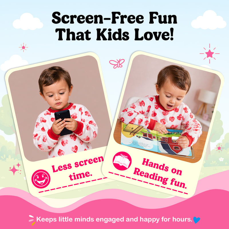 Lift the Flap Numbers Board Book for Kids – Early Learning Number Recognition Book (Age 2+ Years)