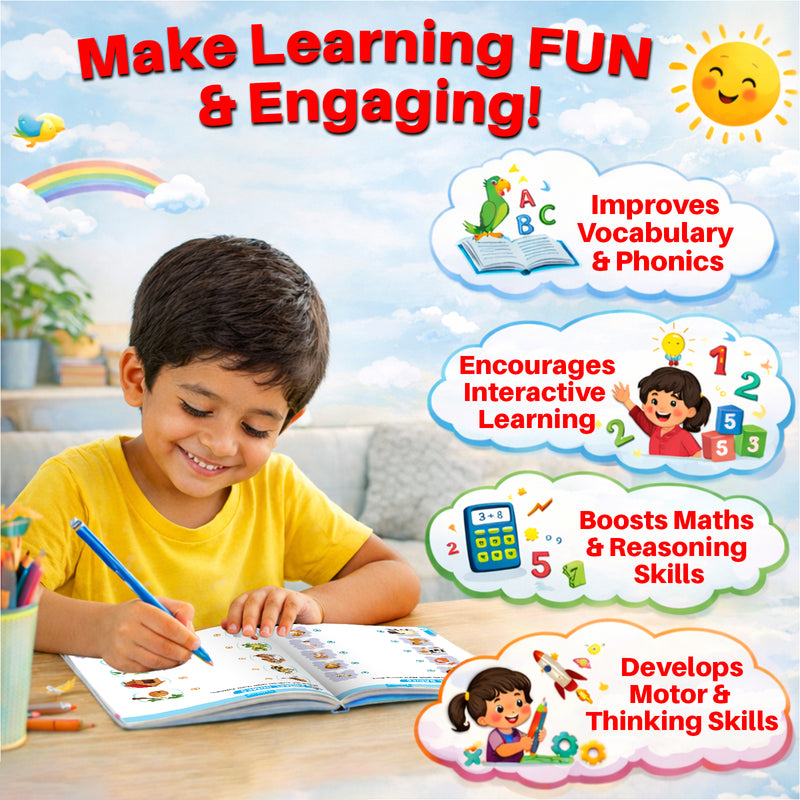 The Ultimate Workbook for Children B – Early Learning & Educational Book for Kids (Age 3+ Years)