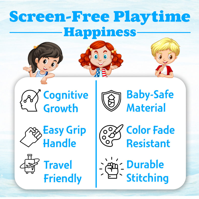 Bird Tails – Baby's First Cloth Book (Age 0+) | Crinkle Sound, Gentle Touch Sensory Books