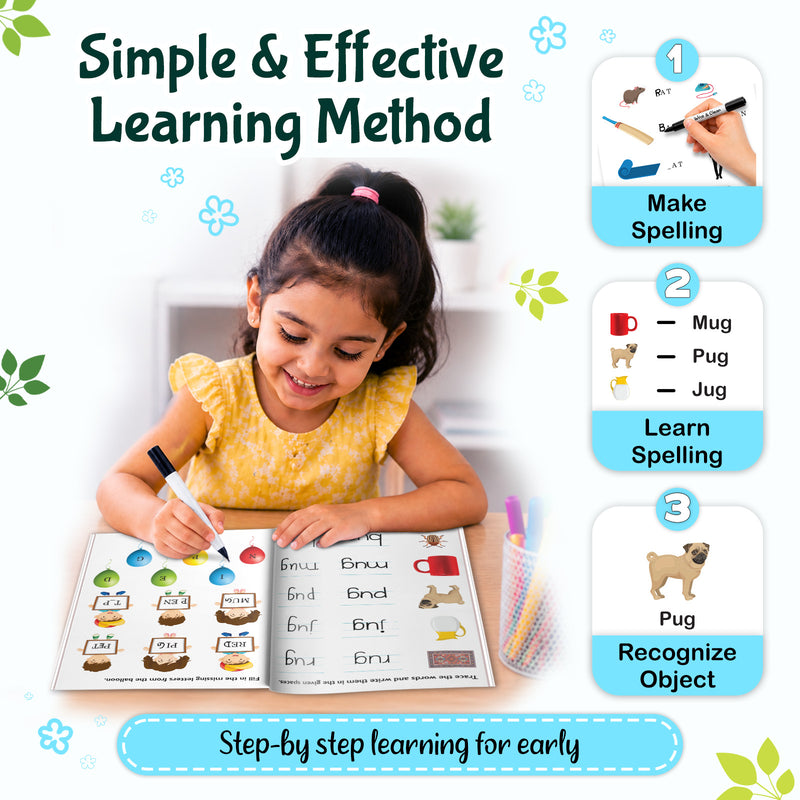 Words and Spellings - Wipe & Clean Workbook