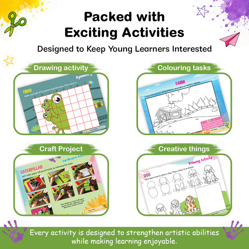 Art and Craft Activity Book - 5