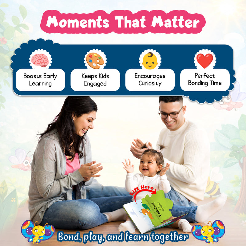 Peekaboo! Garden– Interactive Early Learning & Cute Animals Adventures Book for Toddlers (Ages 1+)