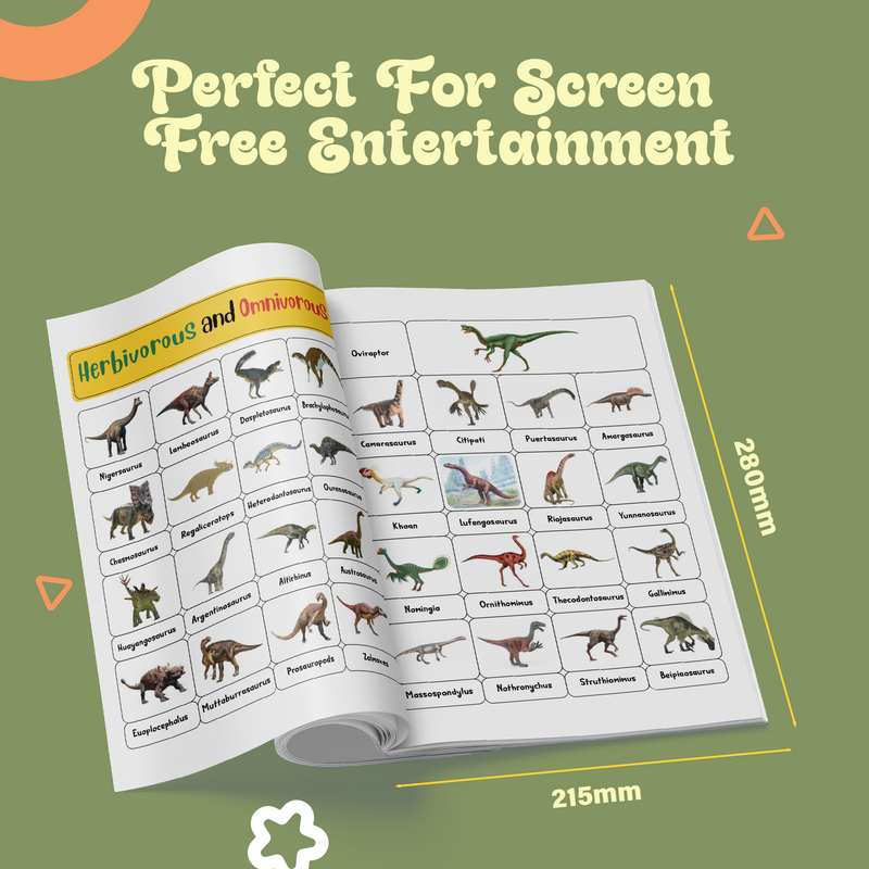 400+ Ultimate Reusable Stickers Dinosaurs Activity Book (Age 3+ Years)