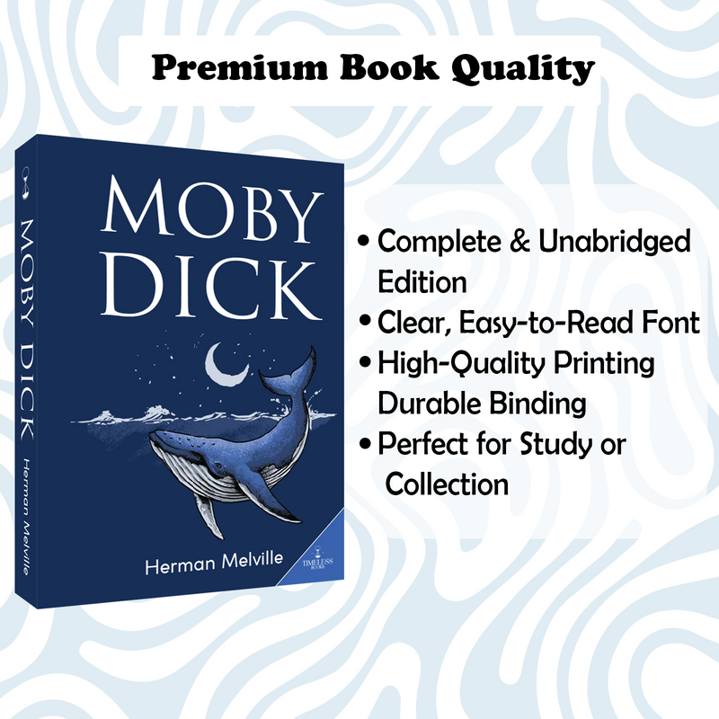 Moby Dick by Herman Melville – Classic English Literature Novel