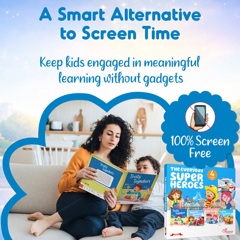 The Everyday Super Heroes Story Books for Kids – Bedtime Story & Early Reading (Ages 2+)