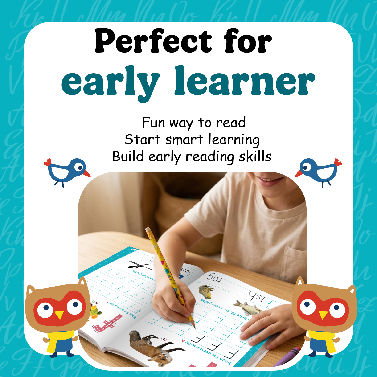 My Ultimate Handwriting Practice Workbook for Kids – Letter Tracing ...