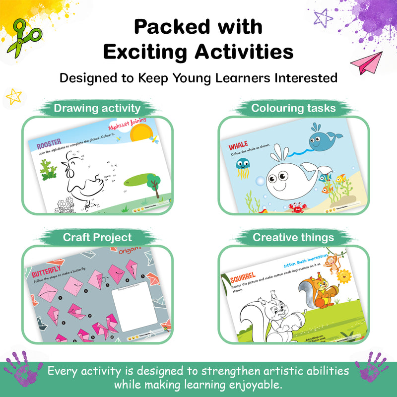 Art and Craft Activity Book - 3