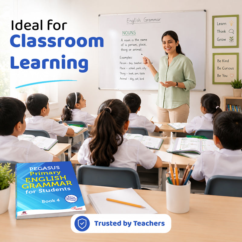 Pegasus Primary English Grammar for Student - Book 4