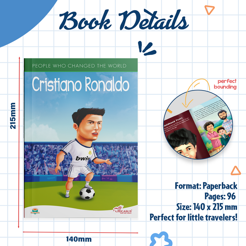 Cristiano Ronaldo – People Who Changed the World Biography Book for Kids (Age 8+ Years)