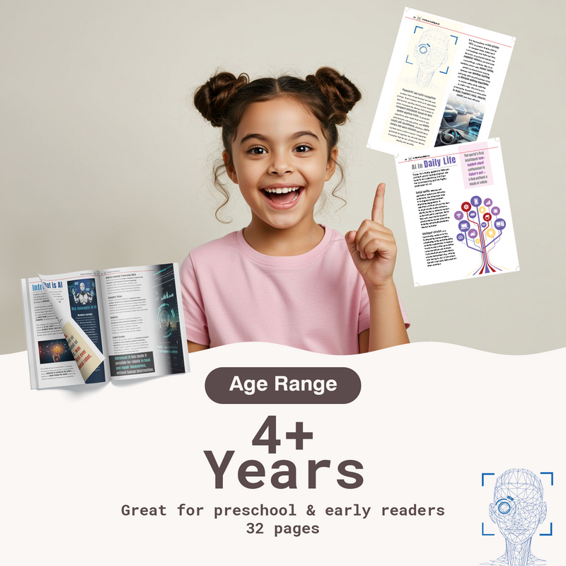 My Very First AI Encyclopedia for Kids | Artificial Intelligence Learning Book (Age 6+ Years)