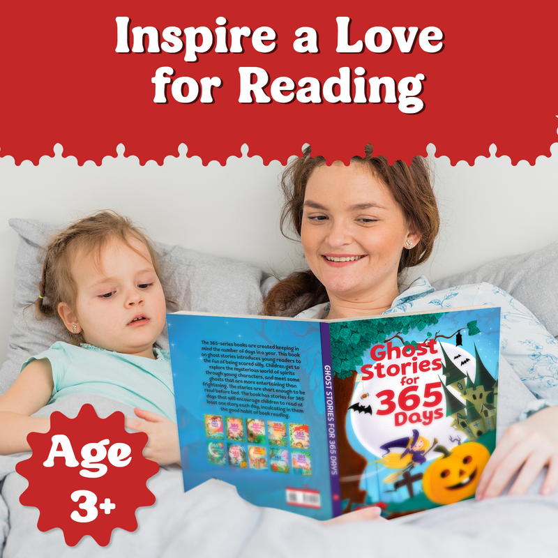 Ghost Stories For 365 Days for Kids – Moral Lessons Story with Beautiful Illustrations (Age 3+ Years)