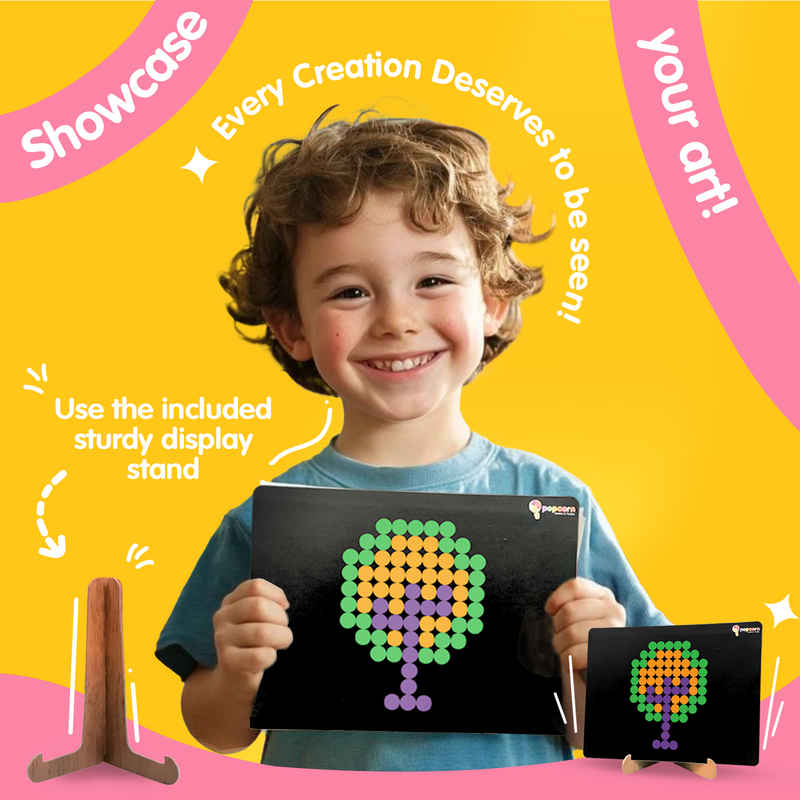 Magnetic Foam Wonder – Circle Puzzle Game for Kids and Family (Age 5–99 Years) | Brain Development Toy