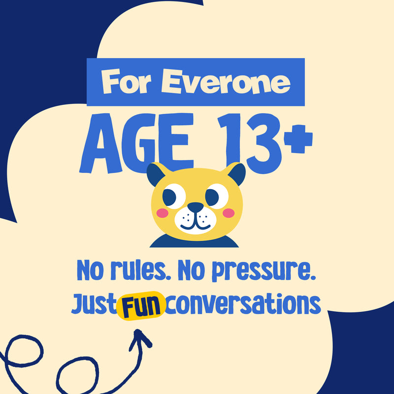 Fries with Friends Chill Talks  - Fun Conversation Stick Game For Kids, Teens, and Adults (Age 13+ Years)