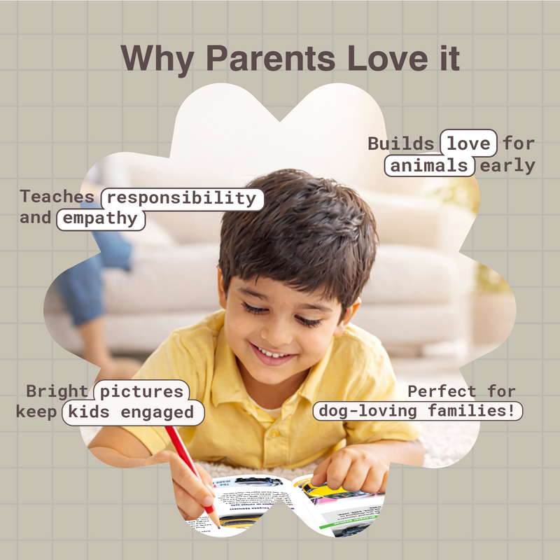 My Very First Dog Encyclopedia for Kids | Dog Breeds, Behaviour, Food Habits & Dog Care Basics (Age 4+ Years)