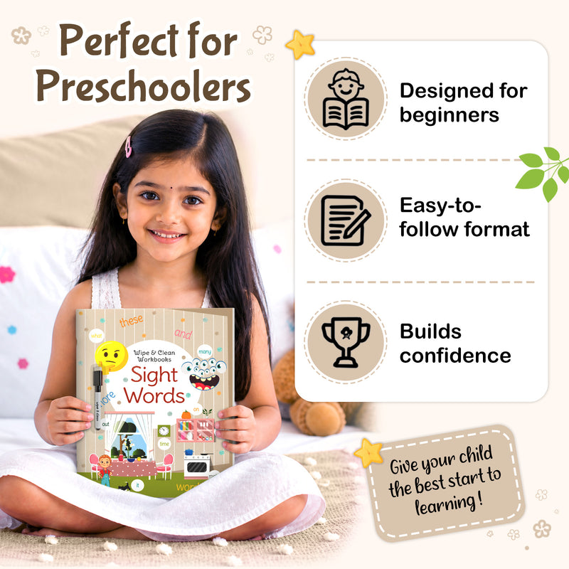 Sight Words - Wipe & Clean Workbook