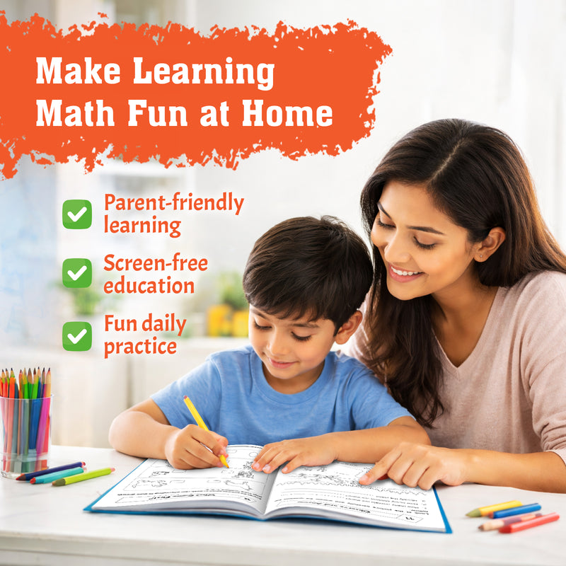 My First Maths Workbook 1 for Kids – 191 Fun  Activities for Counting & Early Learning (Age 3+Years)