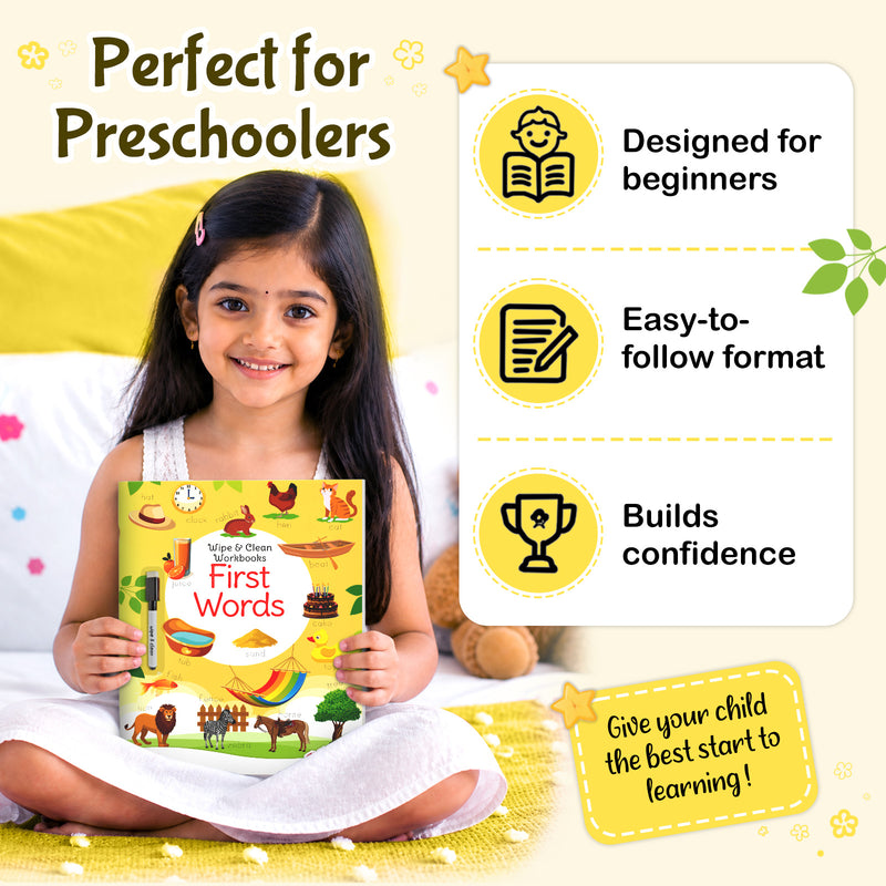 First Words - Wipe & Clean Workbook