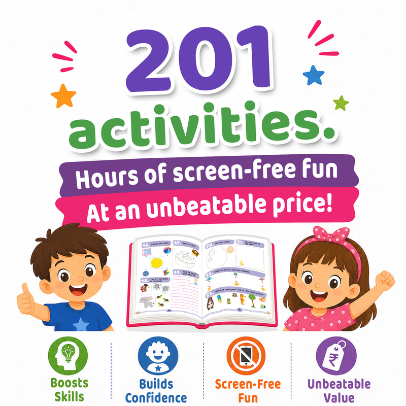 201 Ultimate Activity Book for 3+ Year Kids