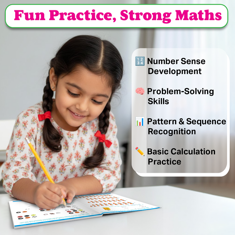 Maths Olympiad Workbook 2 | Practice Activity Book with Step-by-Step Solutions (Age 5+ Years)