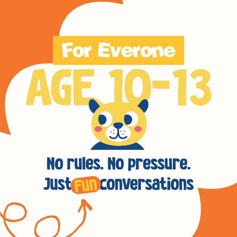 Fries with Friends Growing Talks - Fun Conversation Stick Game For Kids, Teens, and Adults (Age 10-13 Years)