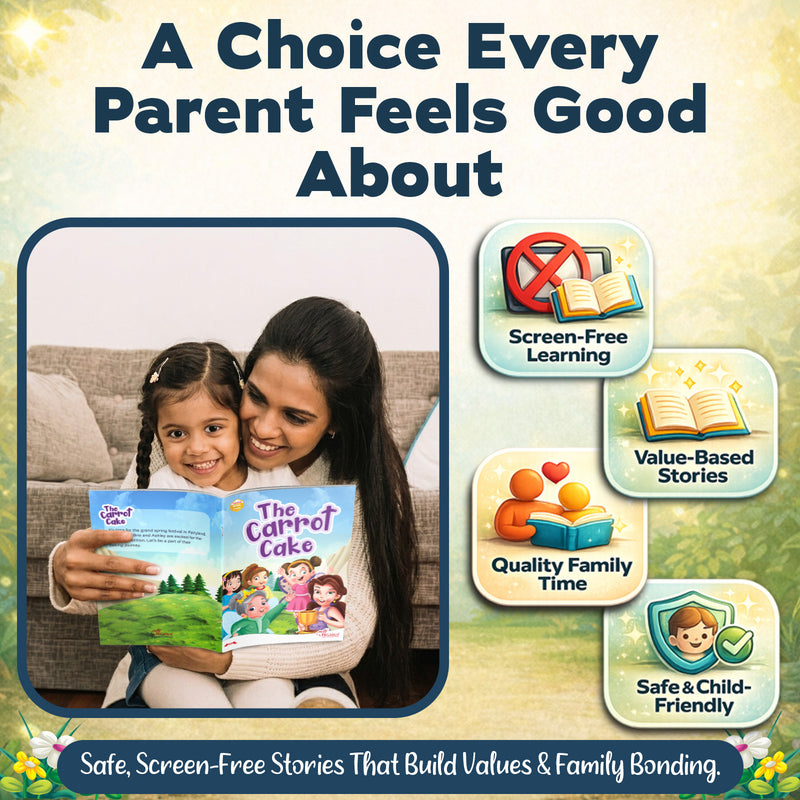 Moral Stories Bag for Kids – Pack of 10 Set Bedtime Story & Early Reading Books for Kids (Ages 2+)