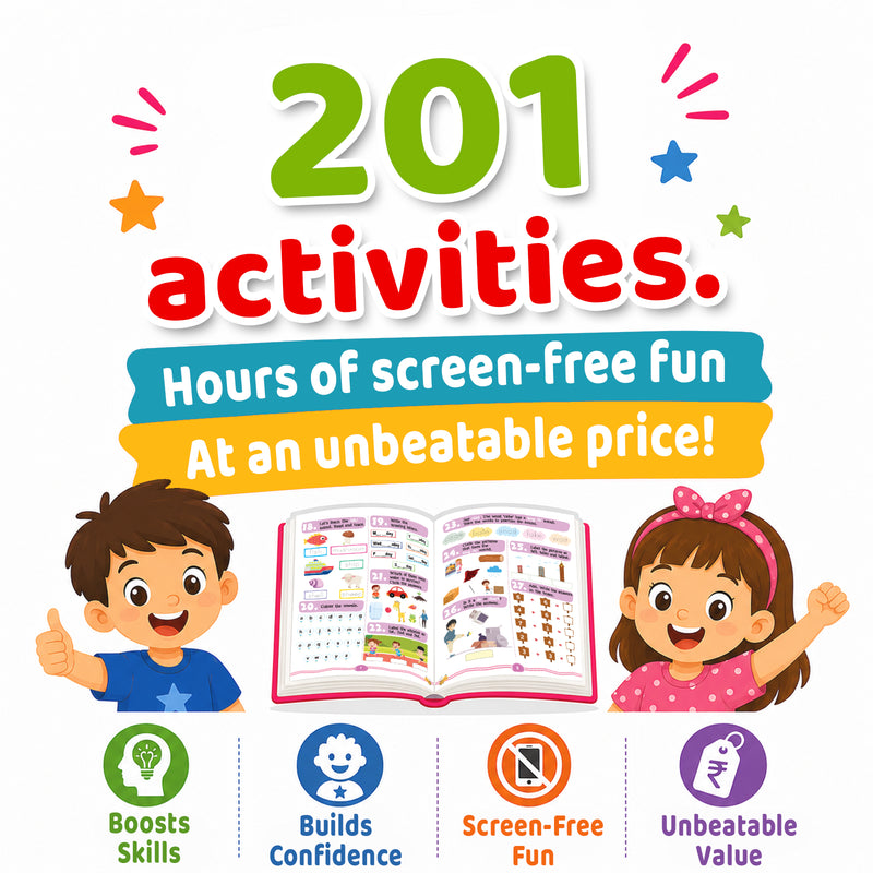 201 Ultimate Activity Book for 6+ Years Kids