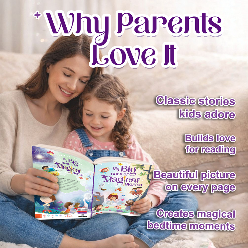 My Big Book of Magical Stories – Fairy Tales & Fantasy Story Collection (Age 3+ Years)