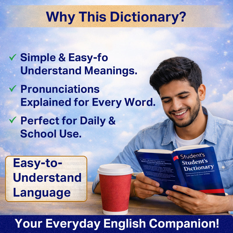 Pegasus English Student Dictionary – Best School Dictionary with 150,000+ Words (Age 8+ years)