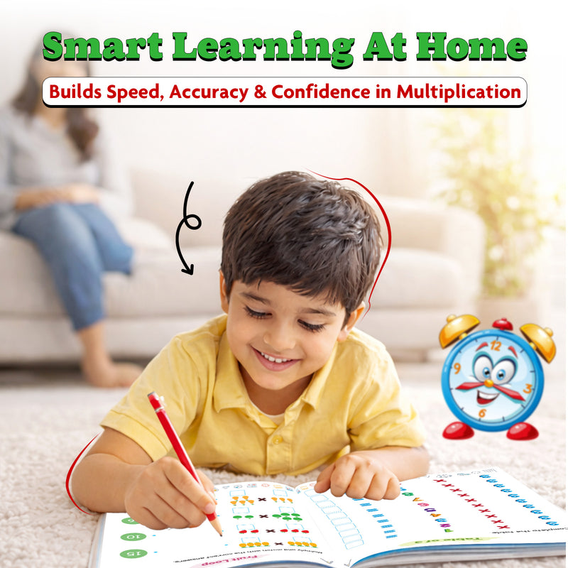 STEAM Maths Multiplication Workbook for Class 3 | Activity Book with Repeated Addition & Word Problems (Age 7–9 Years)